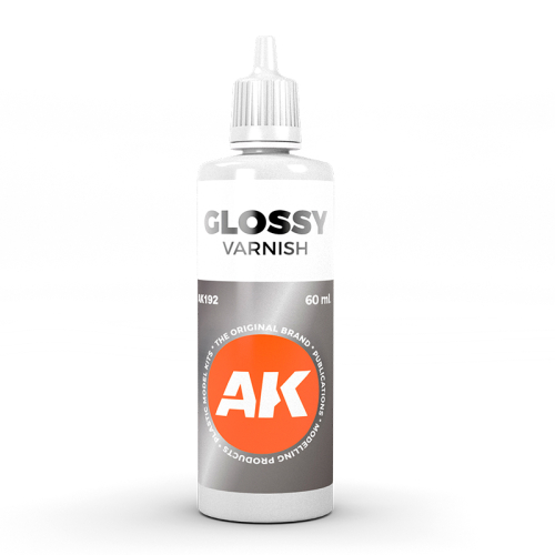 AK 192 varnish glossy 60 ml (GP 1L=120€)